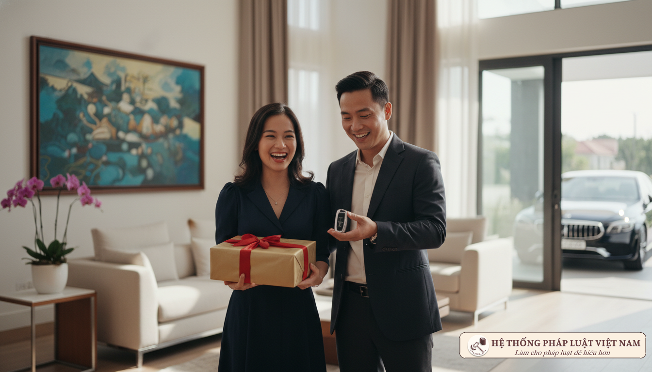 Nhận quà tặng có phải nộp thuế thu nhập cá nhân? Quy định mới nhất 2019

