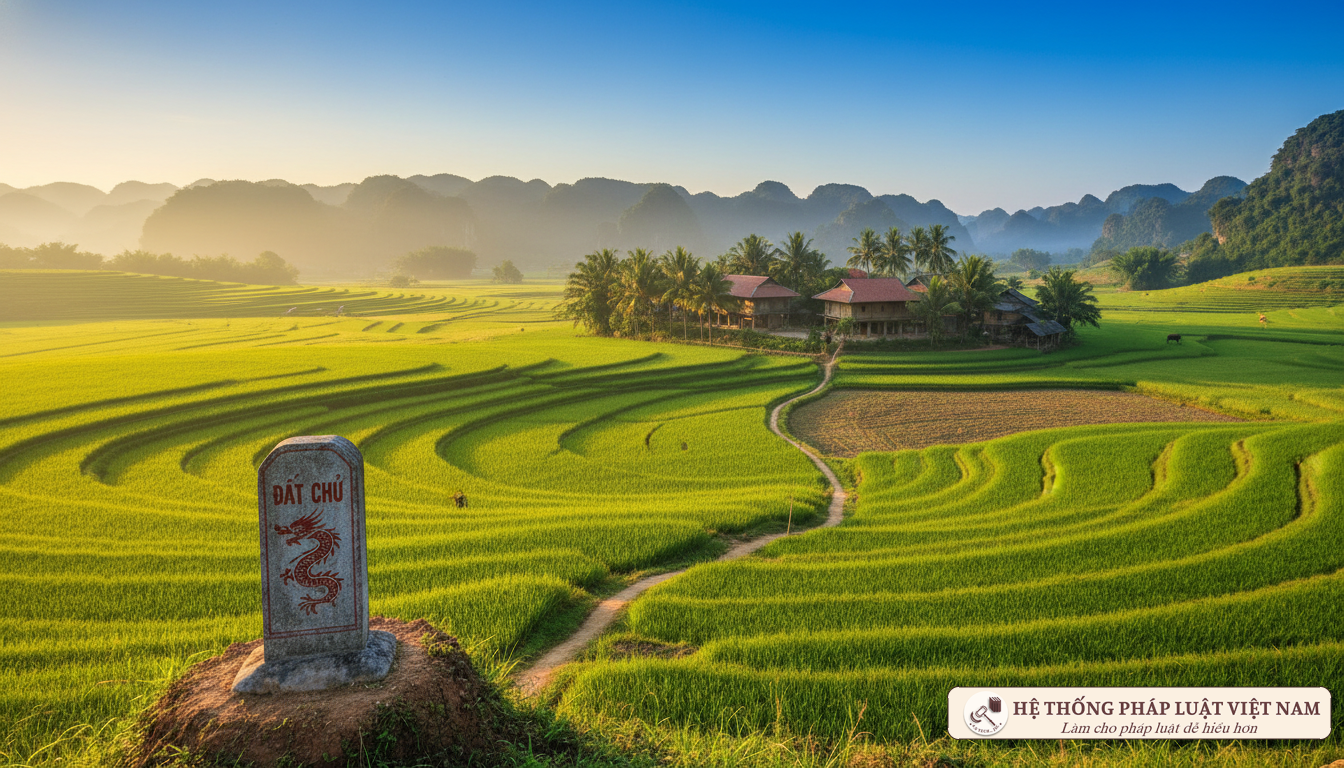 Cánh đồng nông nghiệp Việt Nam