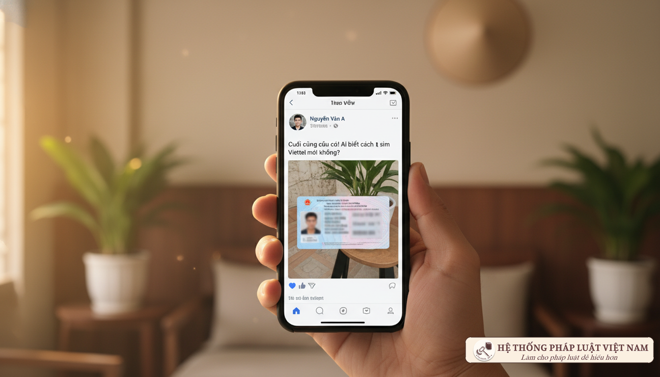 Nhặt được CCCD rồi đăng lên Facebook: Coi chừng &quot;lòng tốt&quot; biến bạn thành tội phạm!
