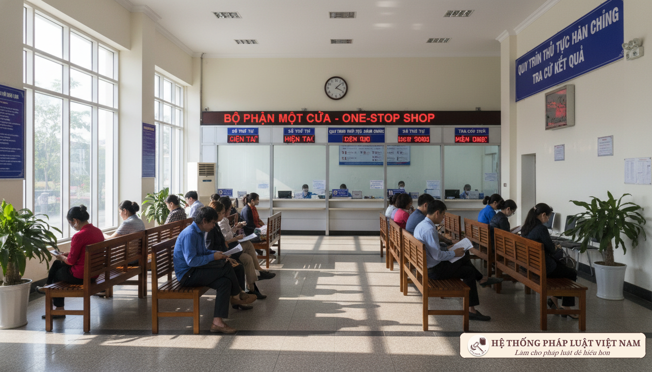 Bộ phận một cửa UBND cấp xã