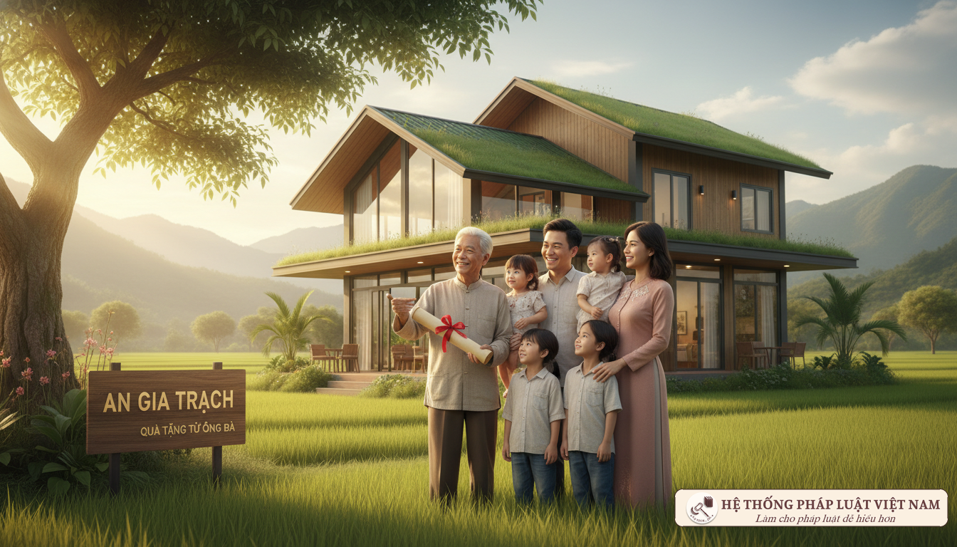 Gia đình Việt Nam hạnh phúc trước ngôi nhà mới