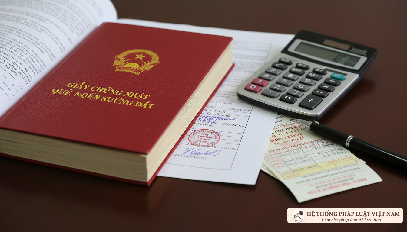 Hoàn thành nghĩa vụ tài chính để được cấp Sổ đỏ Sổ đỏ và chứng từ thuế