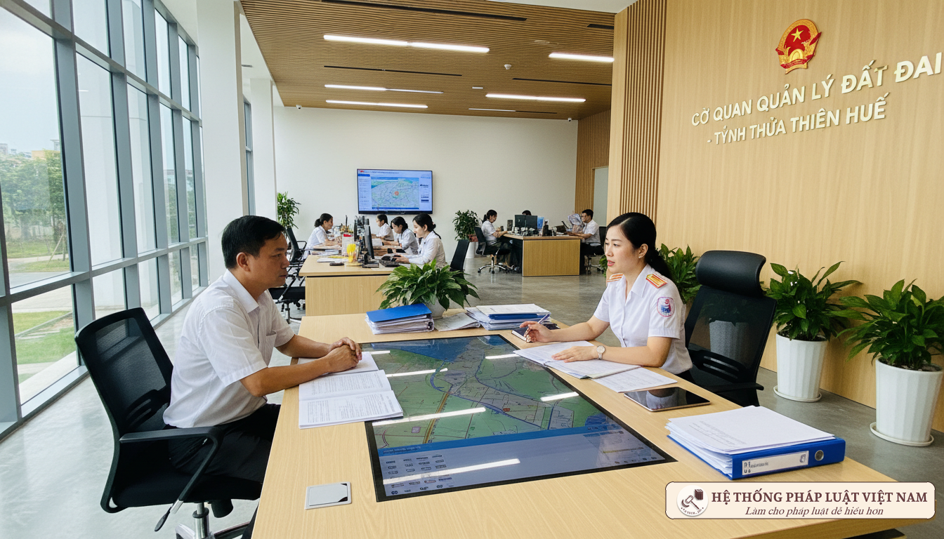 Tư vấn thủ tục đất đai tại cơ quan hành chính