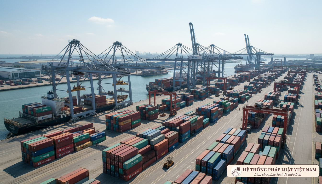 Hoạt động logistics và sản xuất tại Việt Nam