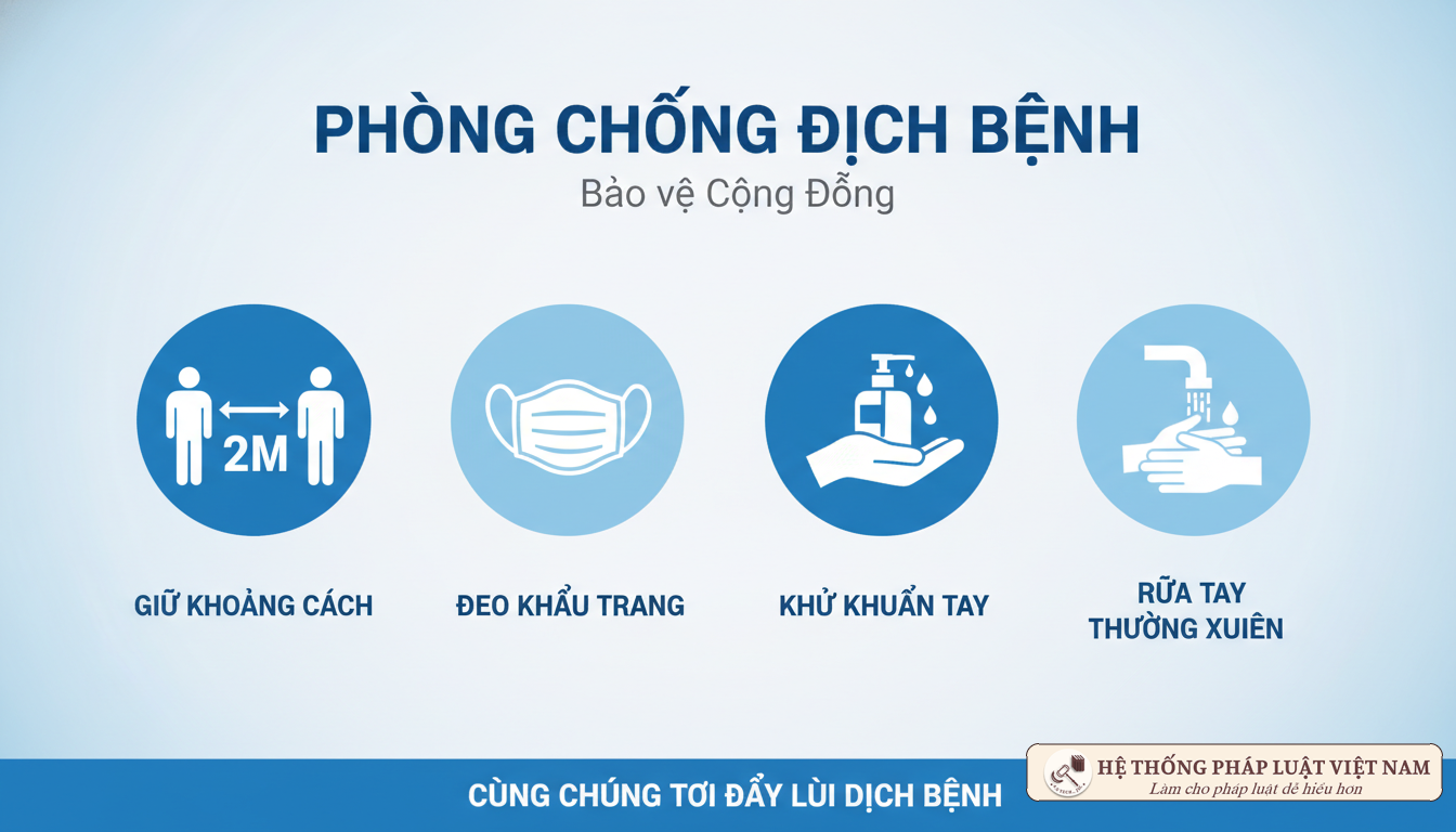 Các biện pháp phòng chống dịch COVID-19