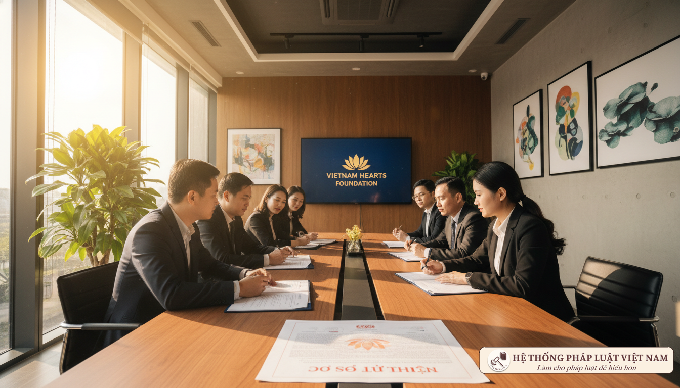 Họp mặt thành lập quỹ từ thiện chuyên nghiệp