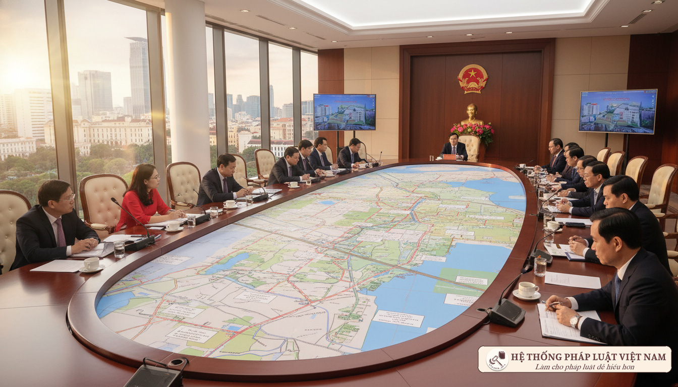 Họp bàn quy hoạch đô thị