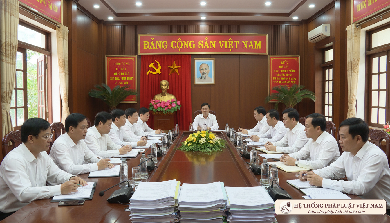 Hội nghị Ban Chấp hành Đảng bộ xã