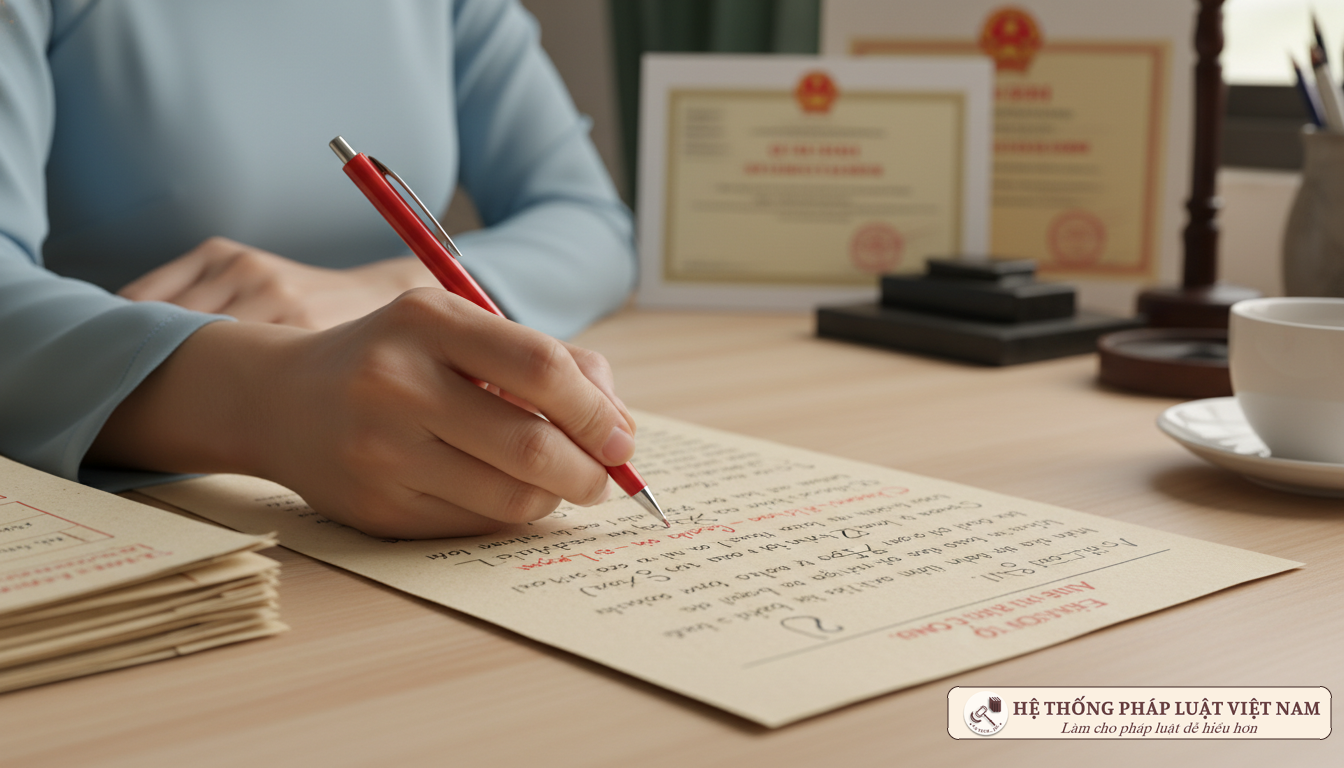 Cán bộ chấm phúc khảo bài thi tự luận