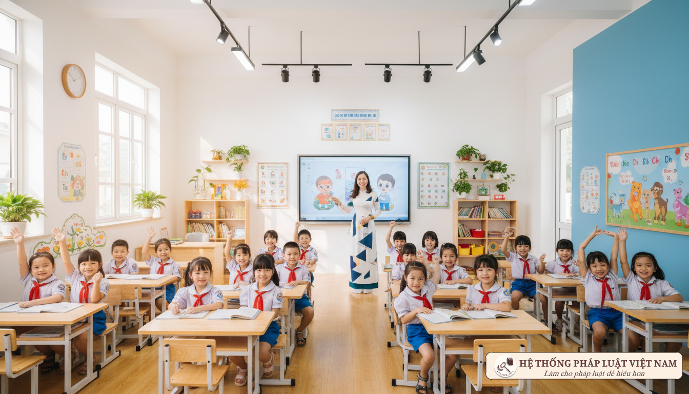 Học sinh tiểu học cả nước sẽ học 2 buổi/ngày: Bước ngoặt lớn từ Quyết định 525/QĐ-TTg
