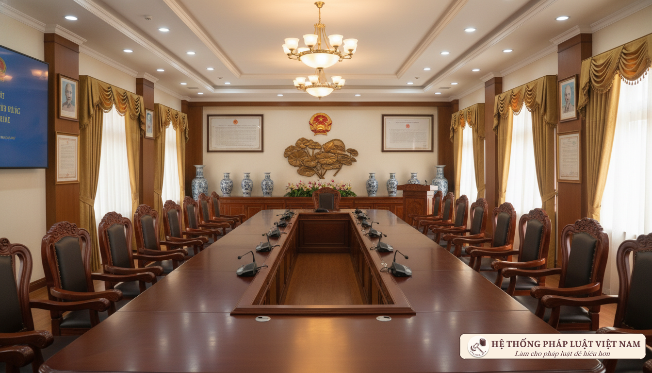 Nội thất văn phòng cơ quan nhà nước