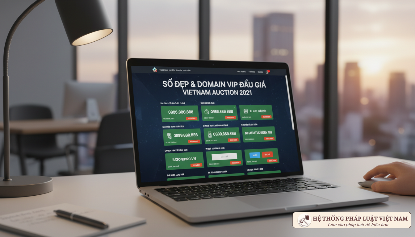 Đấu giá &#039;số đẹp&#039; và tên miền .vn: Những quy định mới nhất từ Quyết định 16/2021/QĐ-TTg mà người dân và doanh nghiệp cần lưu ý
