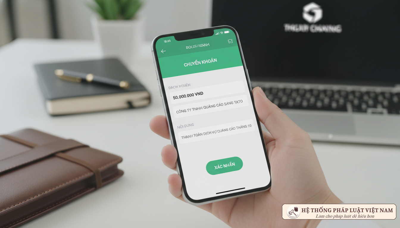 Thanh toán quảng cáo Google qua ngân hàng