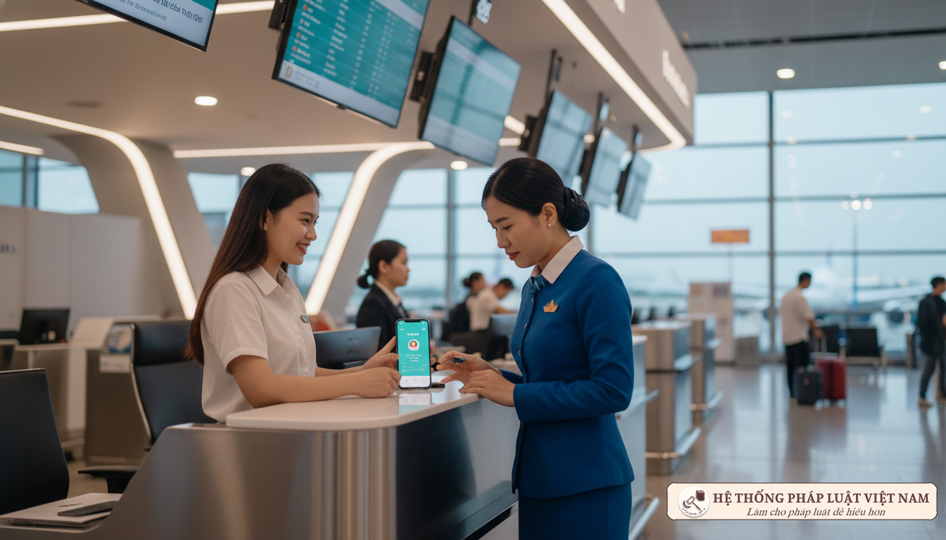 Quên Căn cước công dân vẫn &#039;vi vu&#039; máy bay: Bí kíp dùng VNeID cực chuẩn cho hành khách
