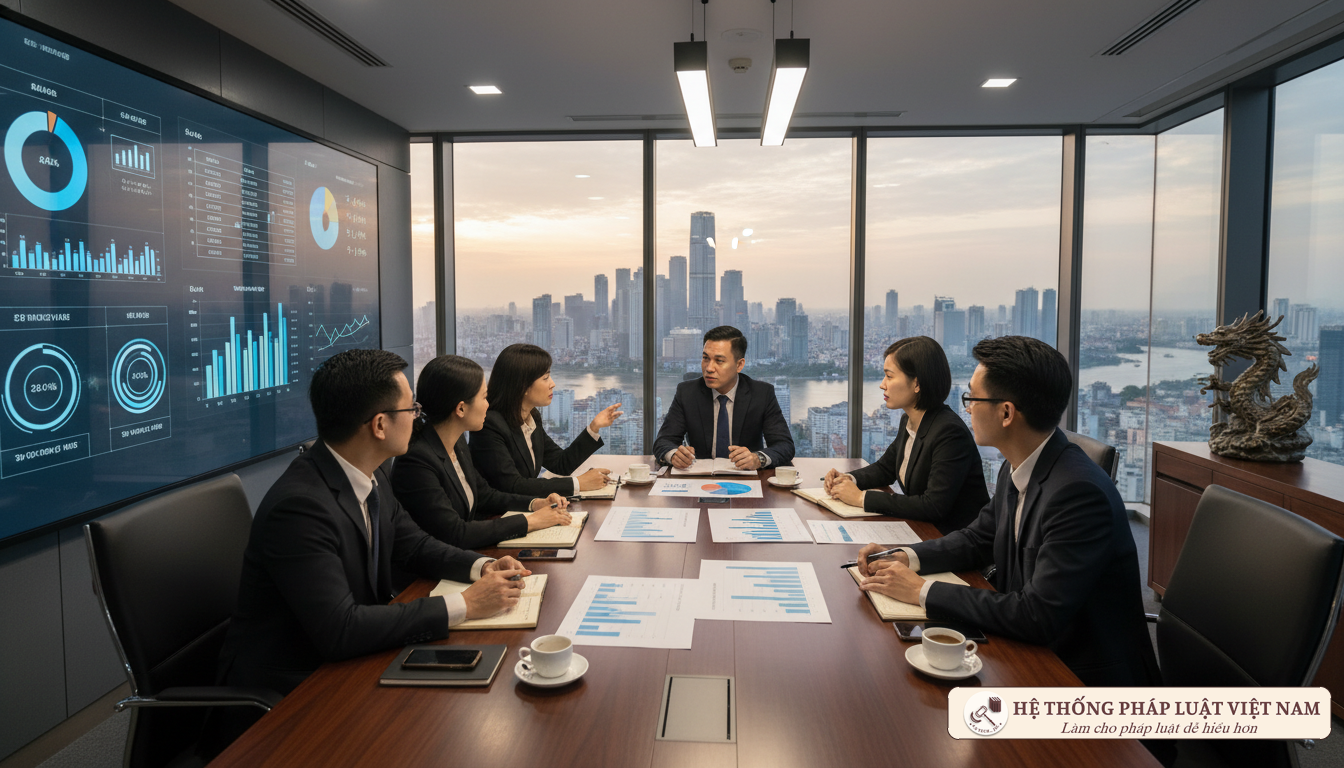 Đoàn kiểm toán làm việc tại đơn vị