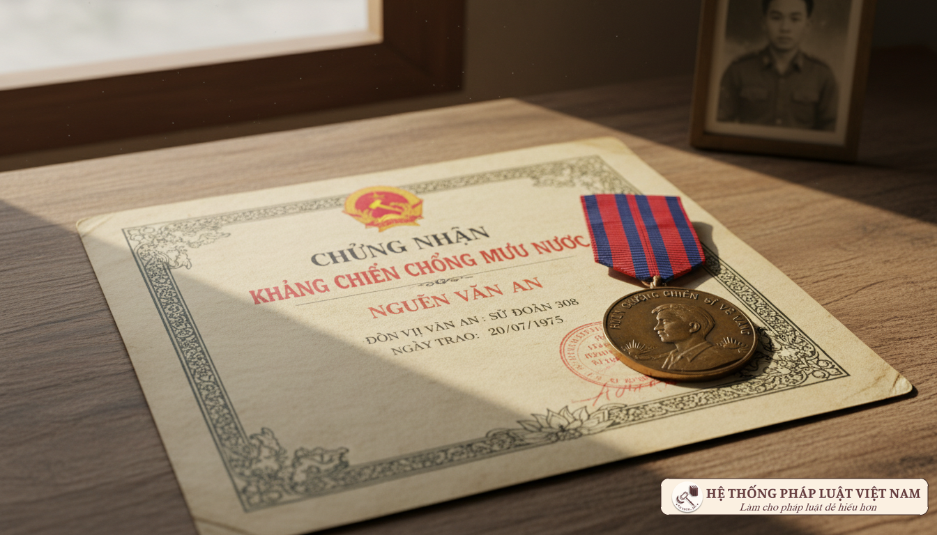 Giấy chứng nhận thương binh