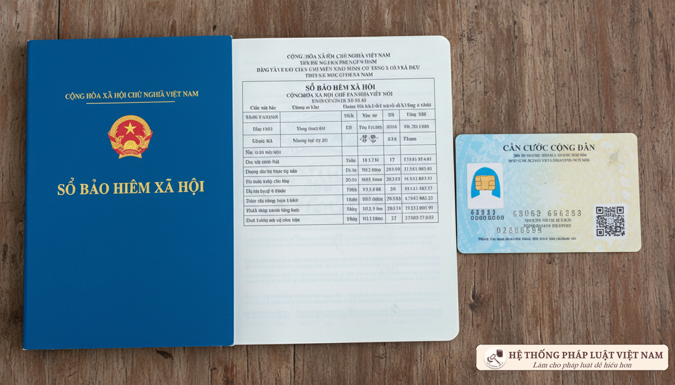 Sổ bảo hiểm xã hội và CCCD