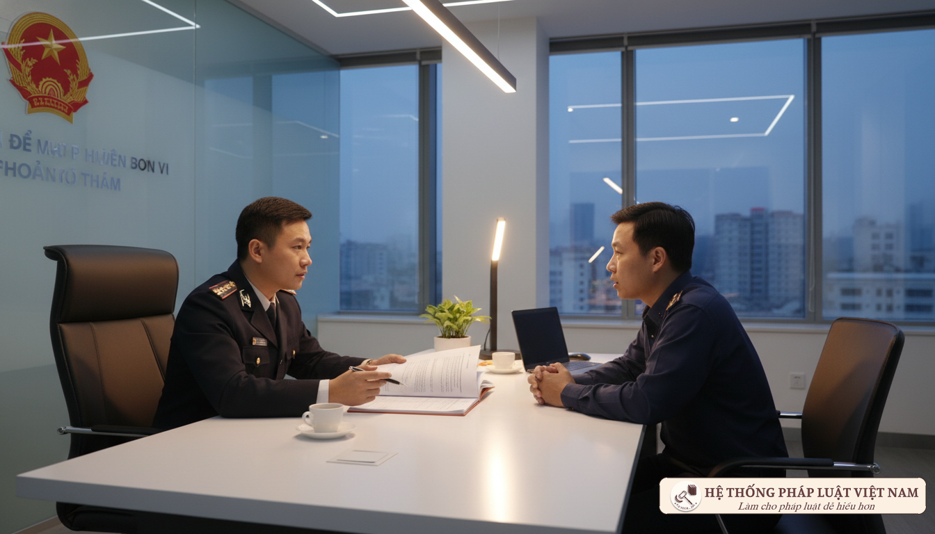 Tố cáo hành vi lừa đảo vay tiền qua app tại cơ quan công an