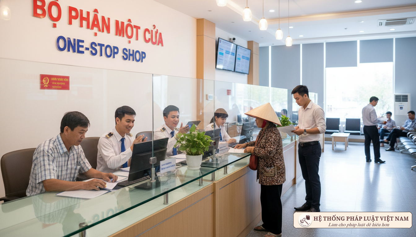Bộ phận một cửa tại cơ quan thuế