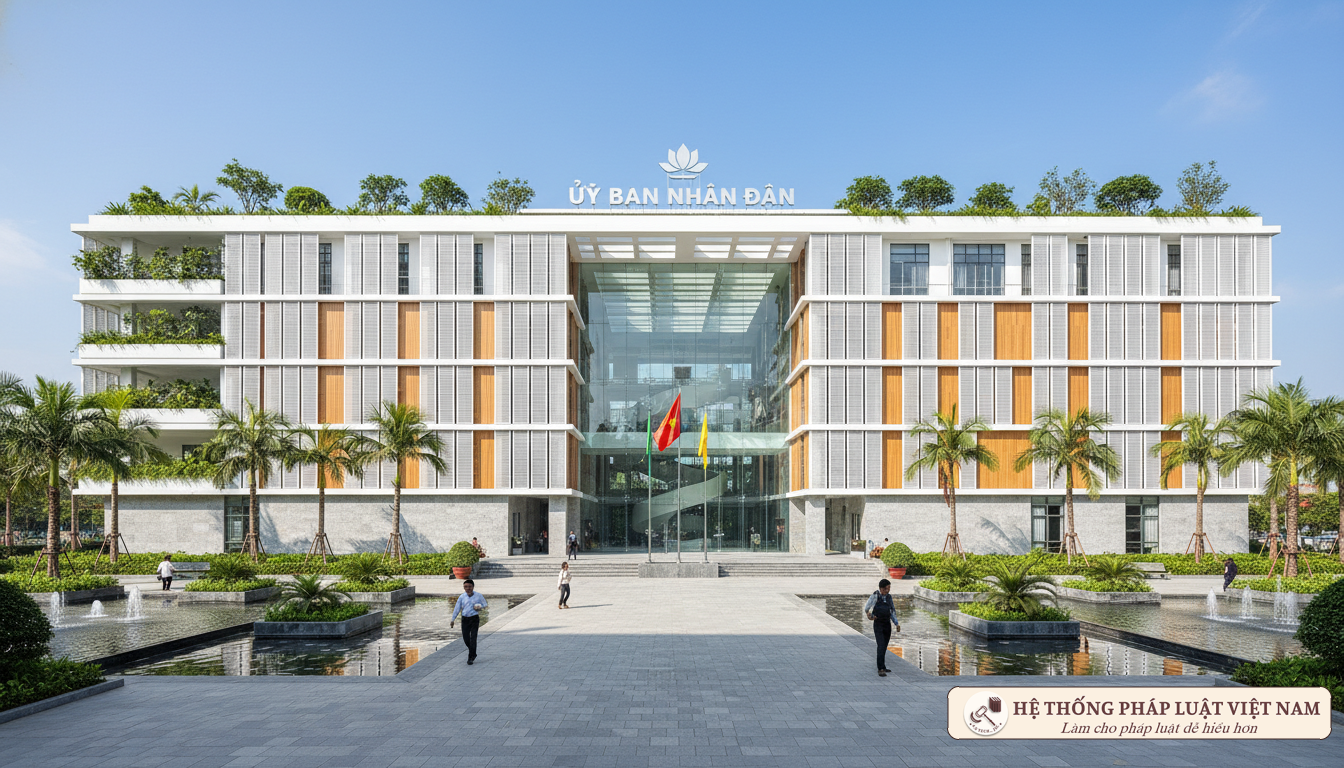 Mô hình chính quyền địa phương mới Tòa nhà hành chính hiện đại tại Việt Nam