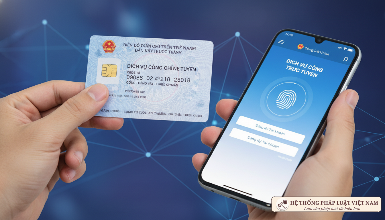 Đổi thẻ Căn cước online qua điện thoại