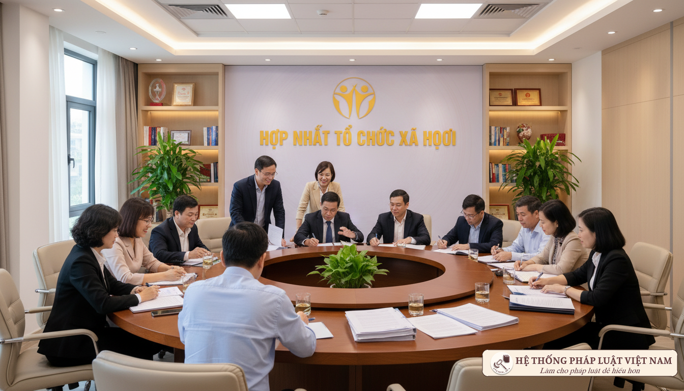 Hợp nhất các tổ chức xã hội tại địa phương