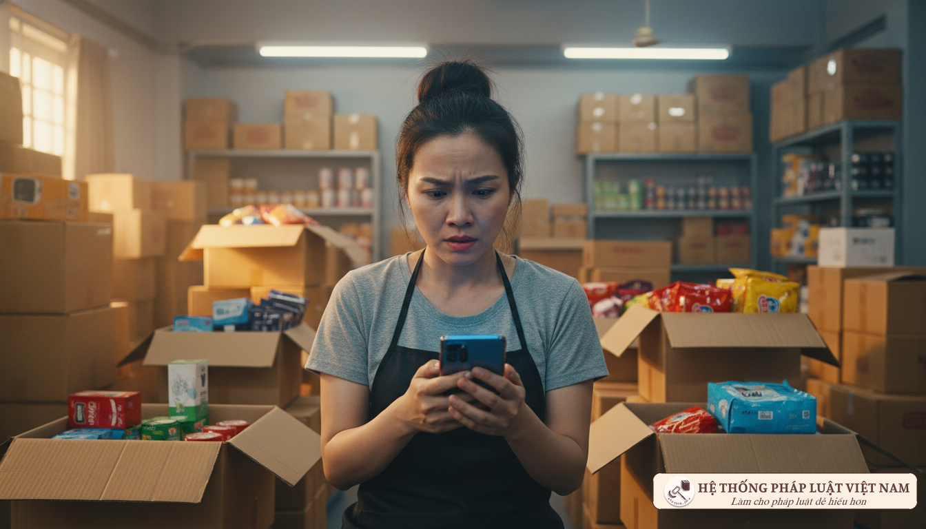 Chủ shop lo lắng vì shipper lừa đảo