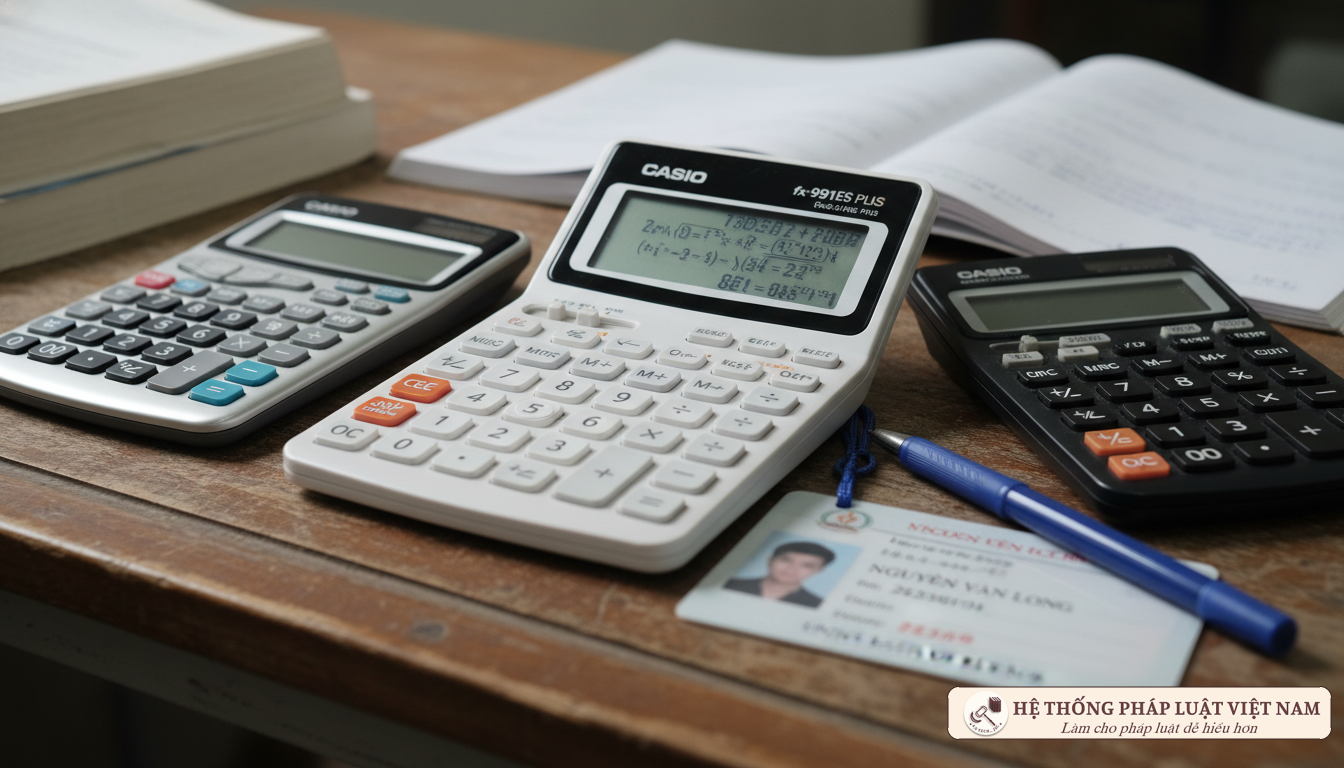 Các loại máy tính bỏ túi Casio Vinacal