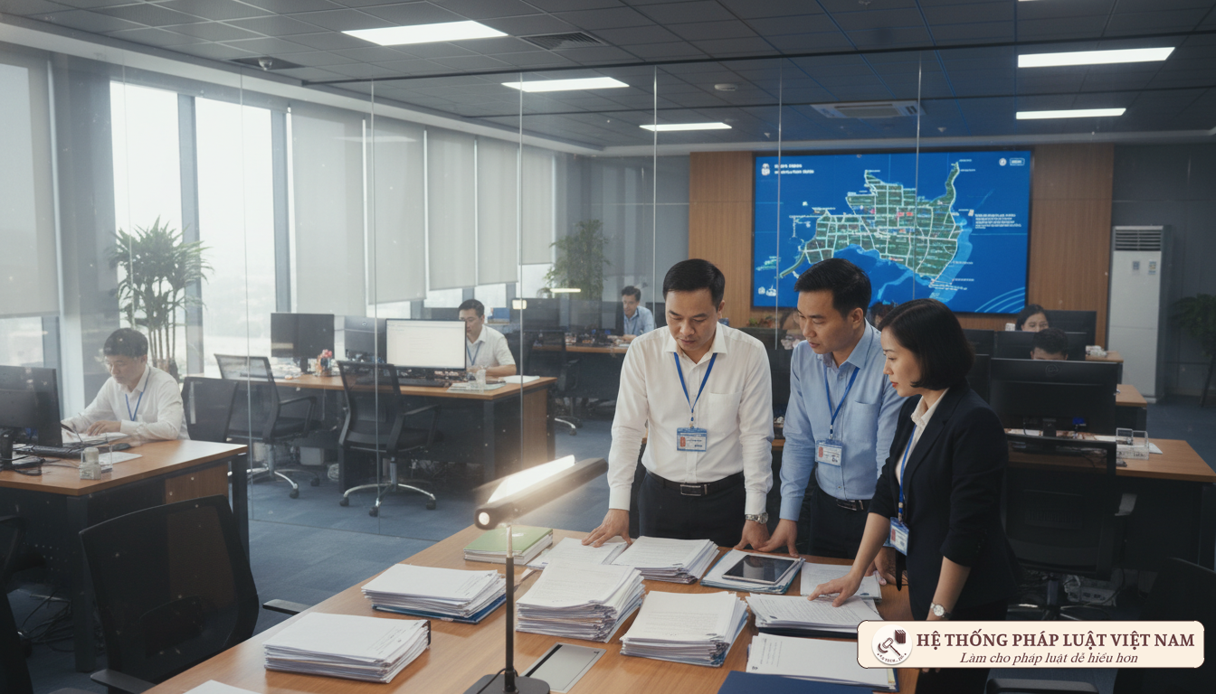 Cán bộ công chức làm việc chuyên nghiệp