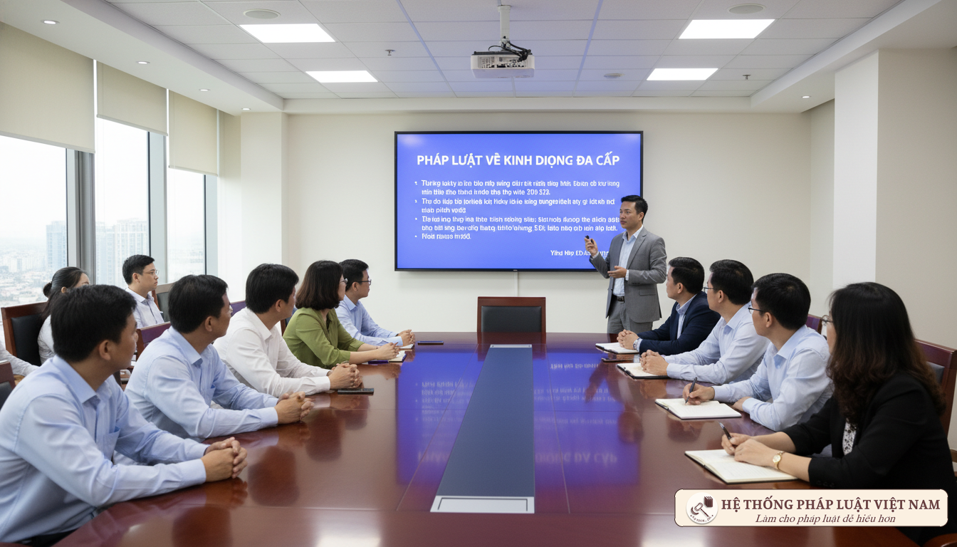 Siết chặt đào tạo bán hàng đa cấp: Phải học ít nhất 8 tiếng và thi đạt 90 điểm?
