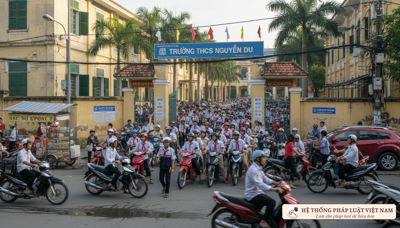 Quản lý tuyển sinh và dạy thêm Cổng trường học tại Việt Nam