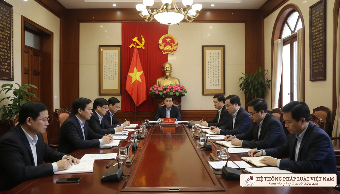 Họp đánh giá cán bộ công chức