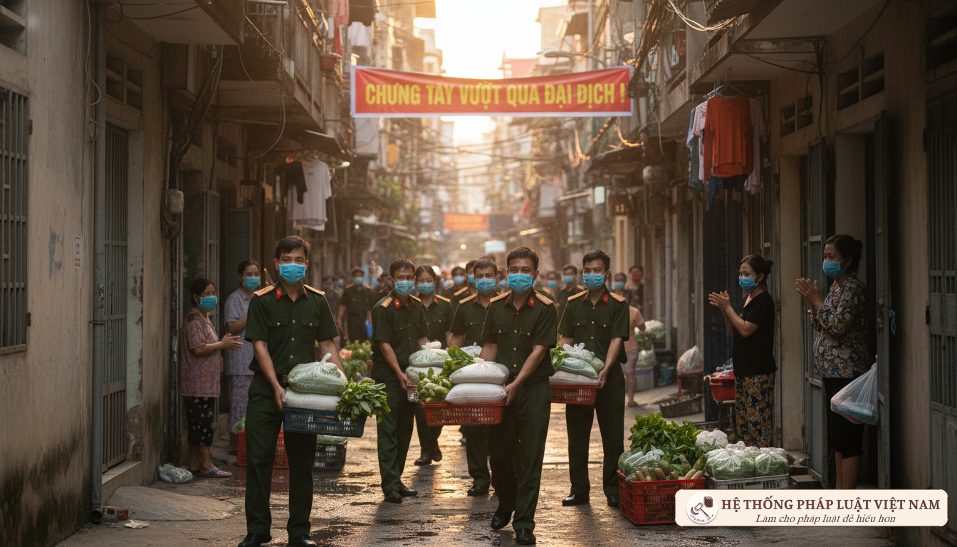 Hỗ trợ lương thực thực phẩm trong đại dịch