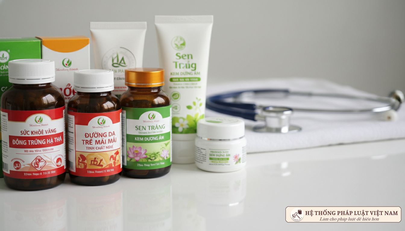 Sản phẩm thực phẩm chức năng và mỹ phẩm