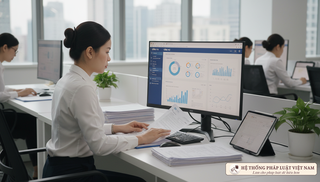 Định mức biên chế và số lượng cấp phó Công chức Việt Nam làm việc tại văn phòng hiện đại