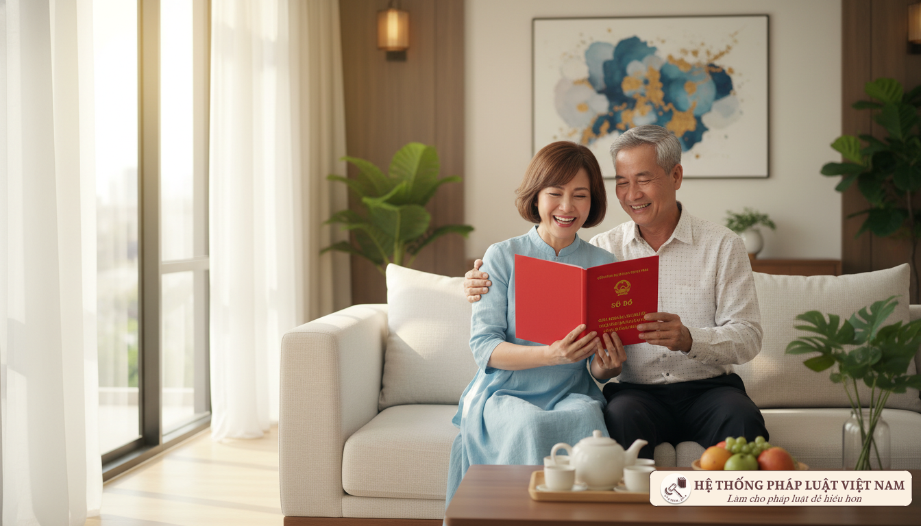 Sổ đỏ vợ chồng: 4 thay đổi &#039;vàng&#039; từ Luật Đất đai 2024 nhất định phải biết
