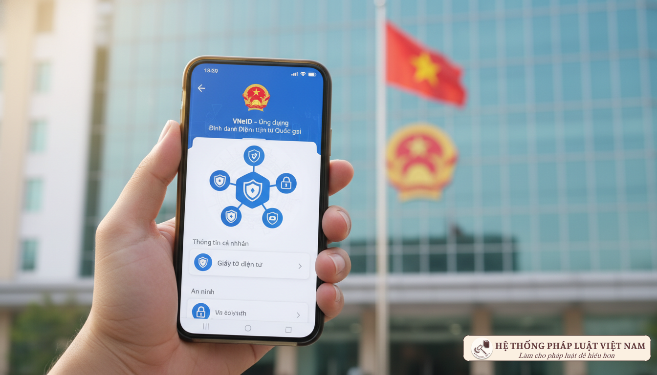 Ứng dụng VNeID thay thế sổ hộ khẩu giấy