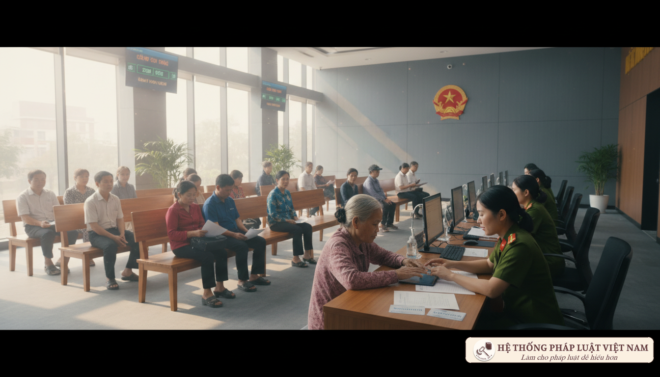 Sổ hộ khẩu thiếu ngày tháng sinh: Làm sao để được cấp Căn cước công dân gắn chip?
