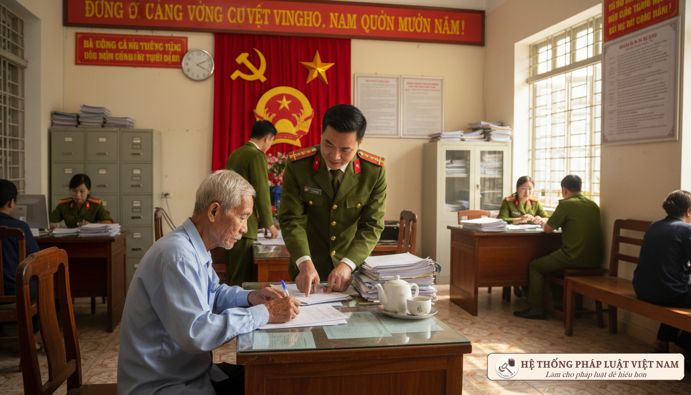 Thủ tục cấp đổi thẻ căn cước công dân tại cơ quan công an