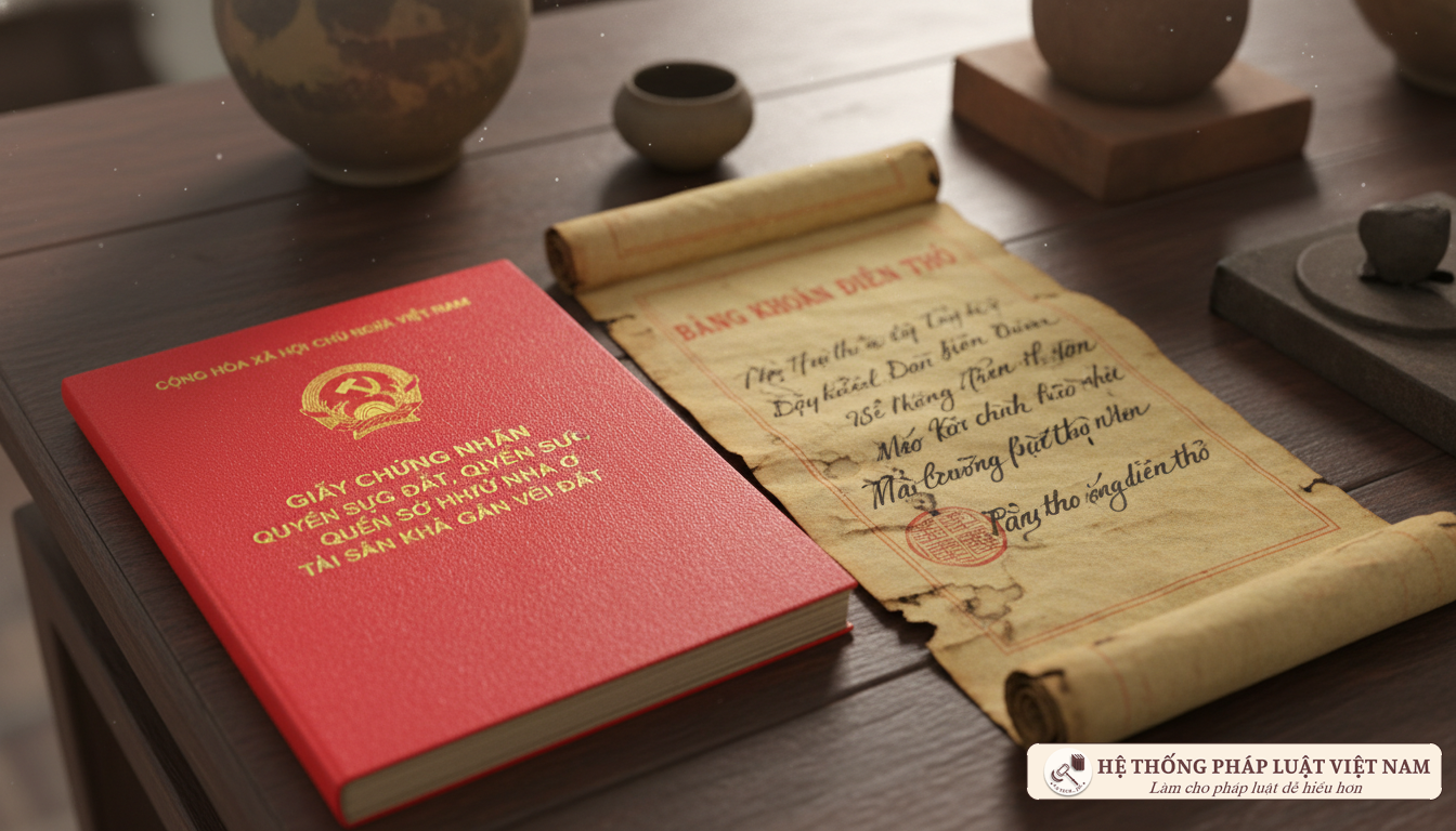 Sở hữu giấy tờ đất từ chế độ cũ: Làm sao để được cấp Sổ đỏ theo Luật Đất đai 2024?
