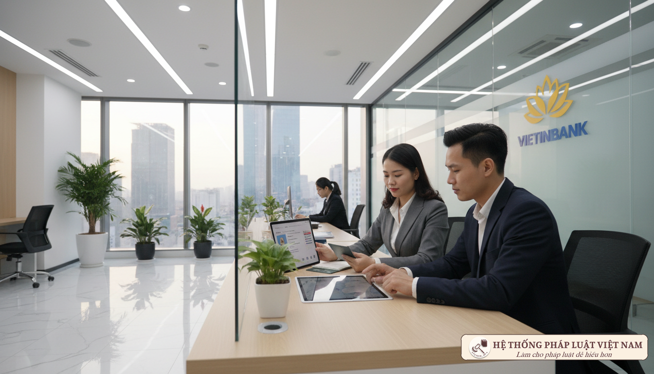 Gặp mặt trực tiếp mở thẻ ngân hàng