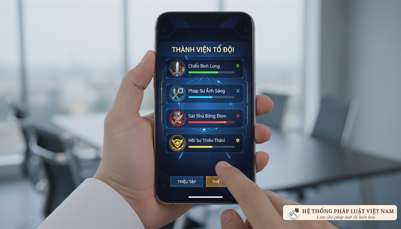 Giao diện ứng dụng Sổ tay Đảng viên điện tử