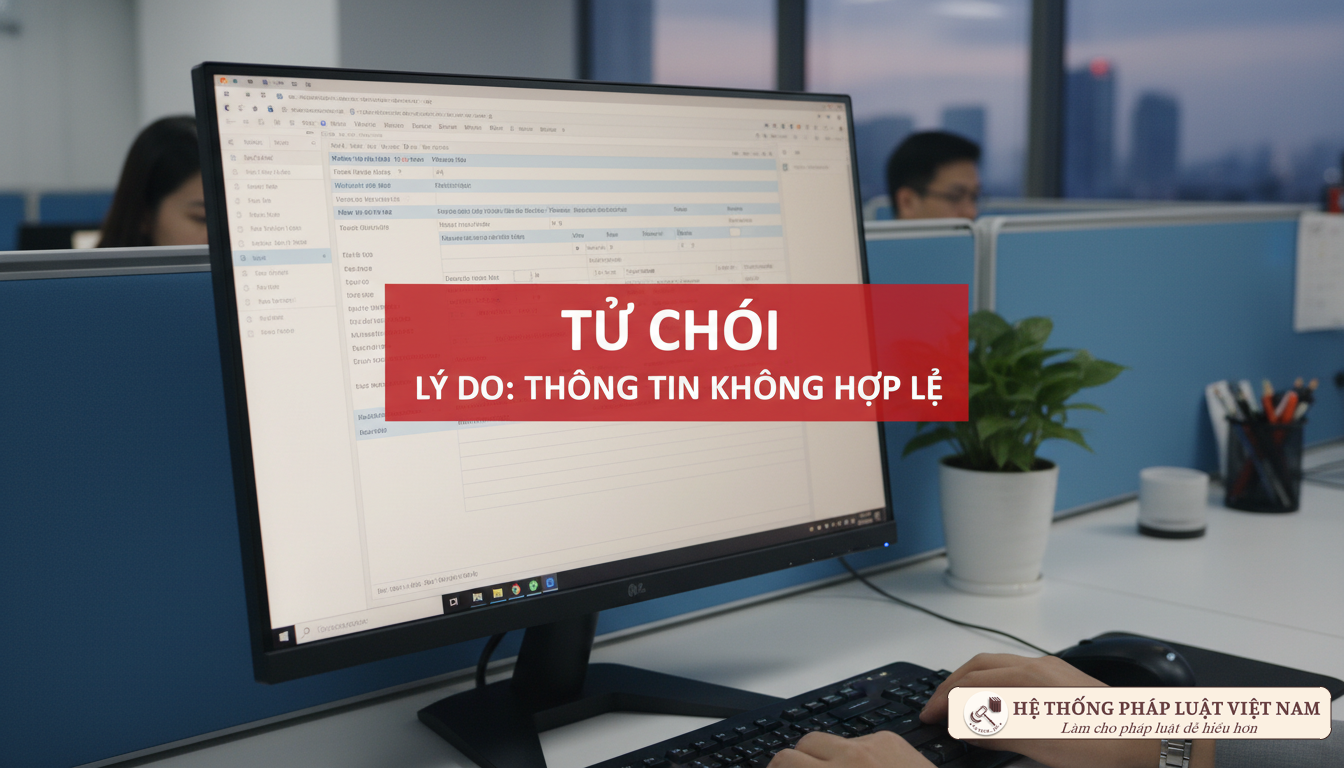 Xử lý sai sót hóa đơn điện tử