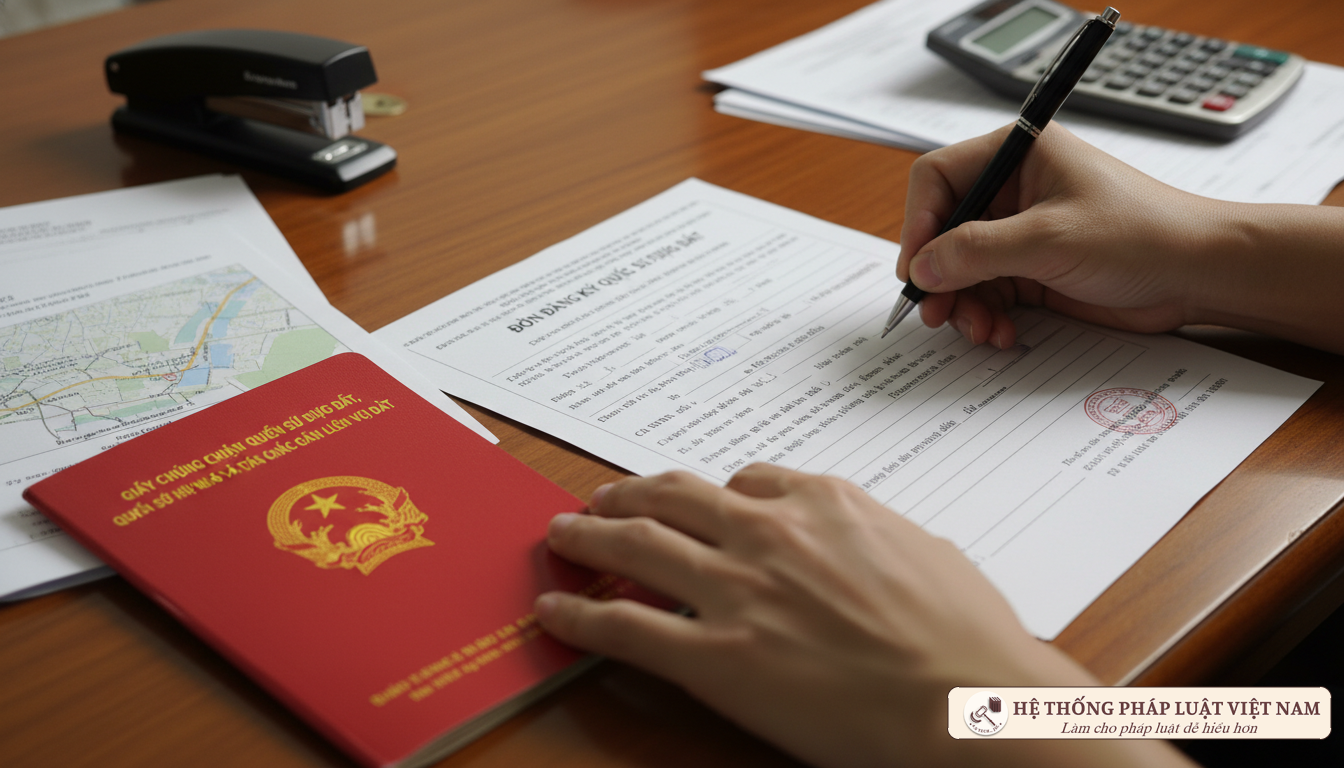Thủ tục đăng ký đất đai tại cơ quan hành chính