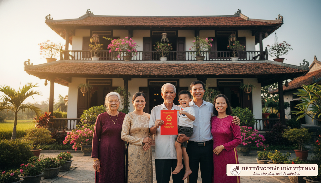 Gia đình Việt Nam và sổ đỏ