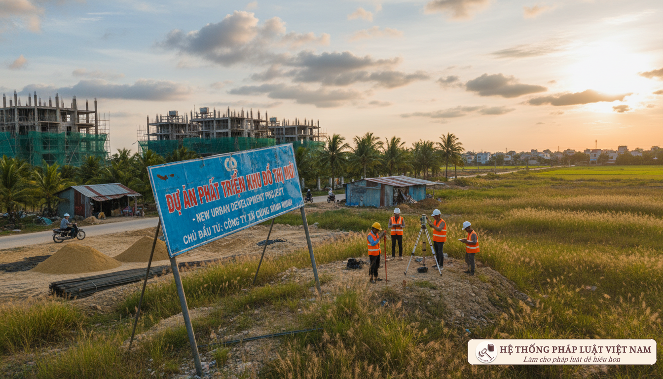 Công tác đo đạc kiểm đếm đất đai