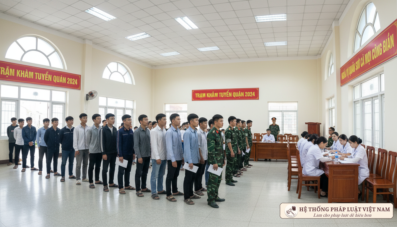 Khám sơ tuyển nghĩa vụ quân sự