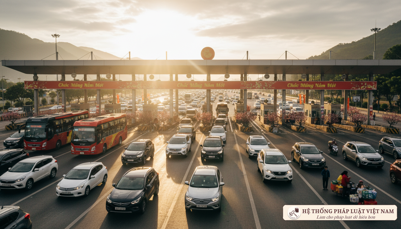 Tắc đường dịp Tết 2020: Trạm thu phí phải mở barie xả trạm ngay lập tức
