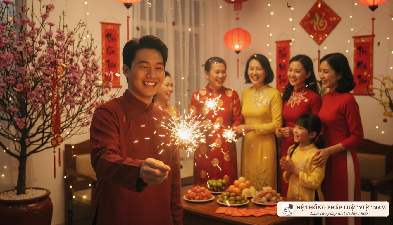 Tết 2021: Người dân được đốt loại pháo hoa nào để không vi phạm pháp luật?
