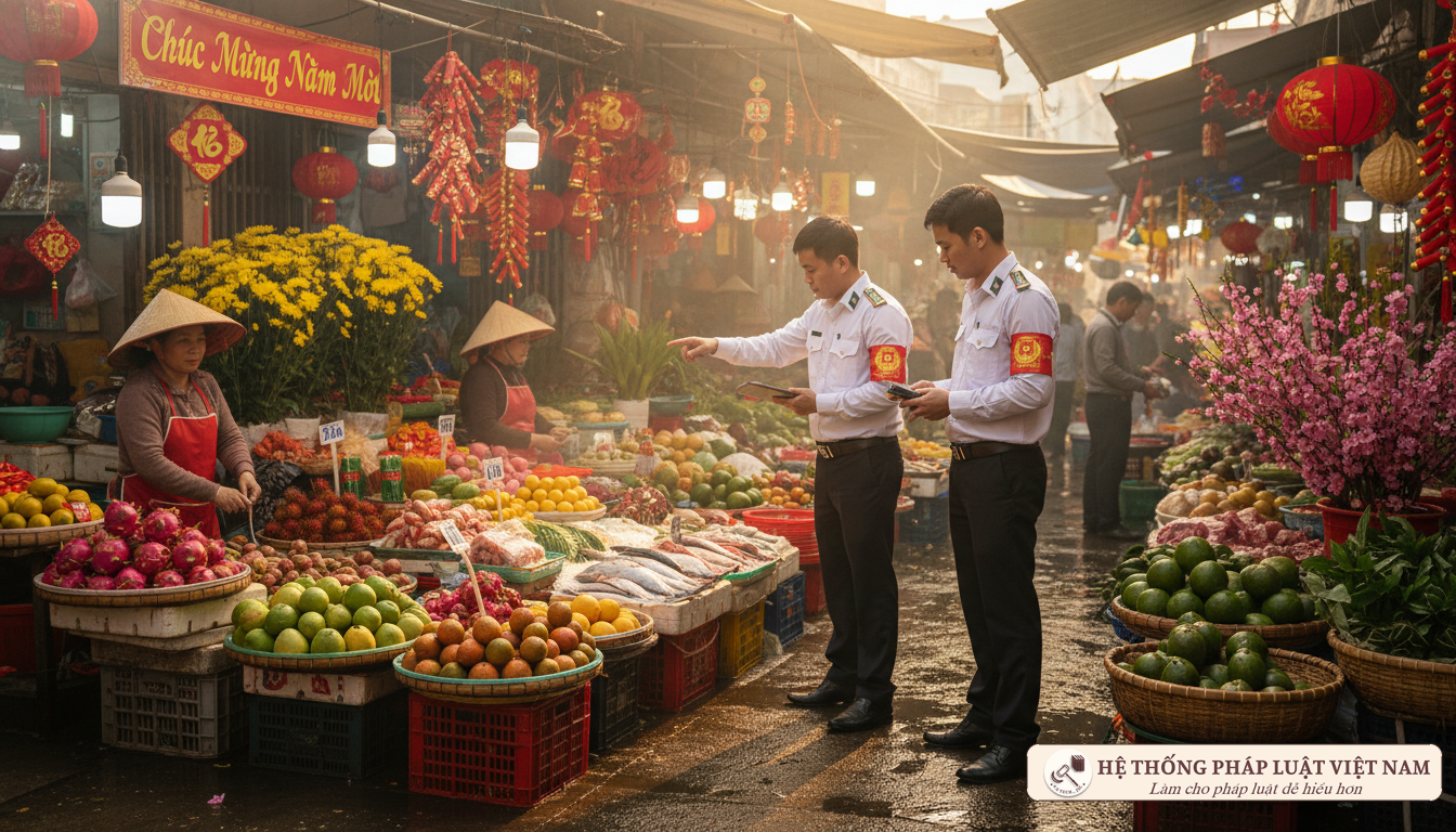 Kiểm soát thị trường dịp Tết 2017